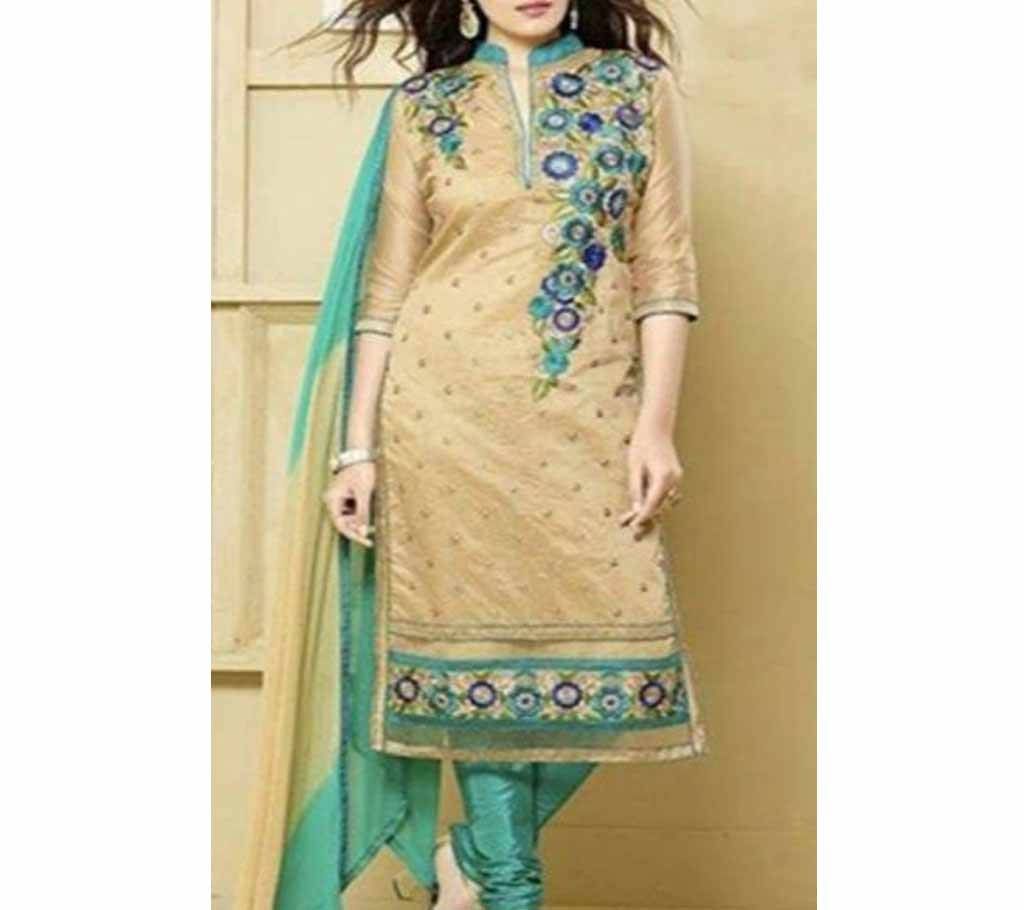 Unstitched Cotton Salwar kameez for women - 025 - MHG