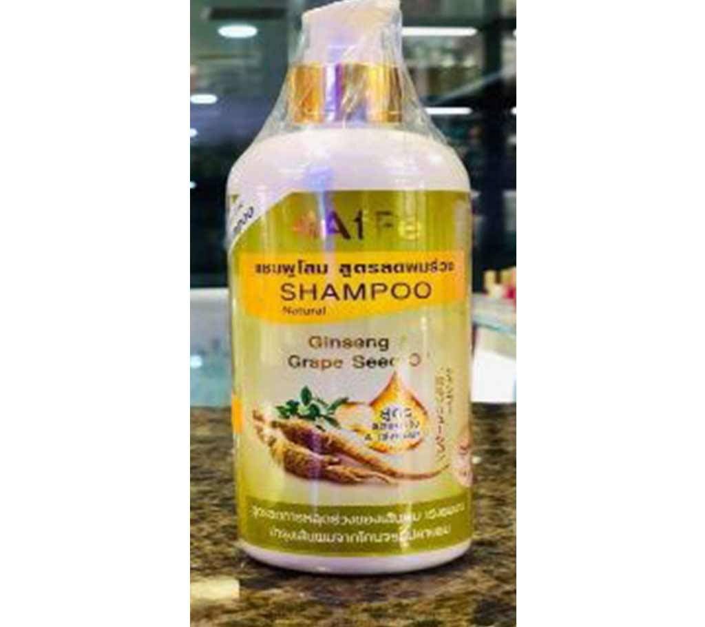 AfFe Shampoo Ginseng & Grape Seed Oil Natural-220ml-Thailand 
