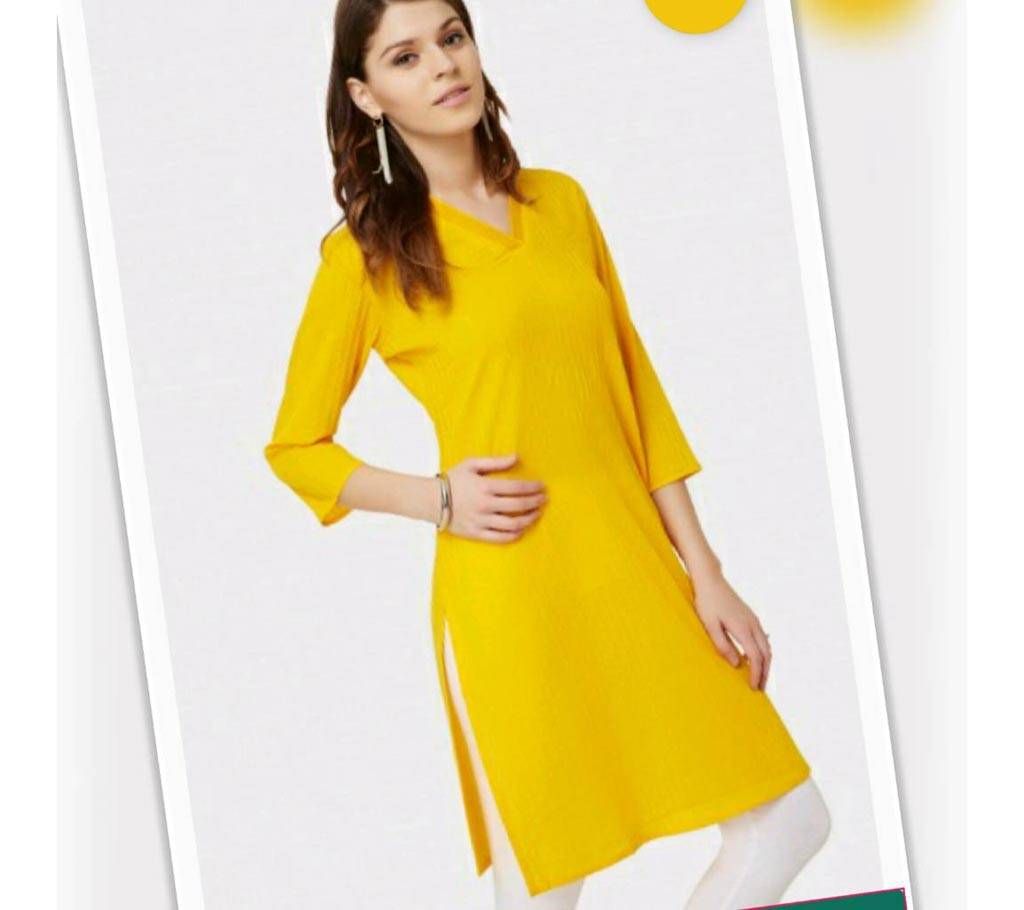 Buttersilk Stitched Kurti