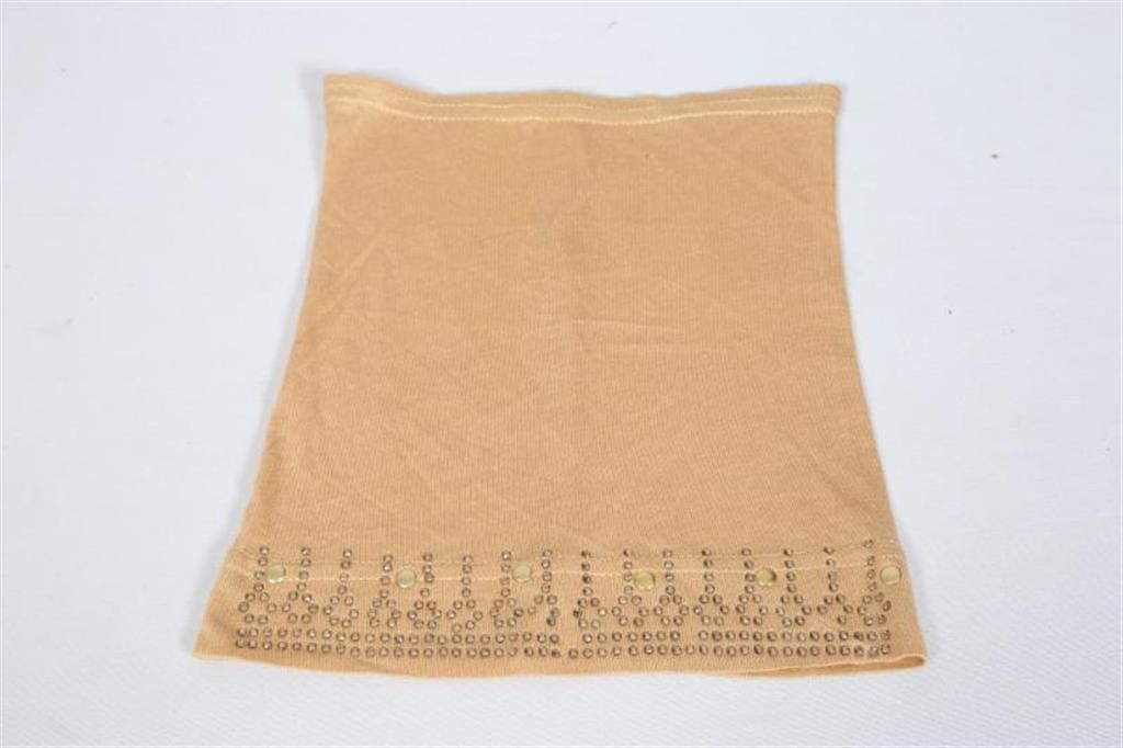Biscuit Color Cotton Tube Hijab Cap