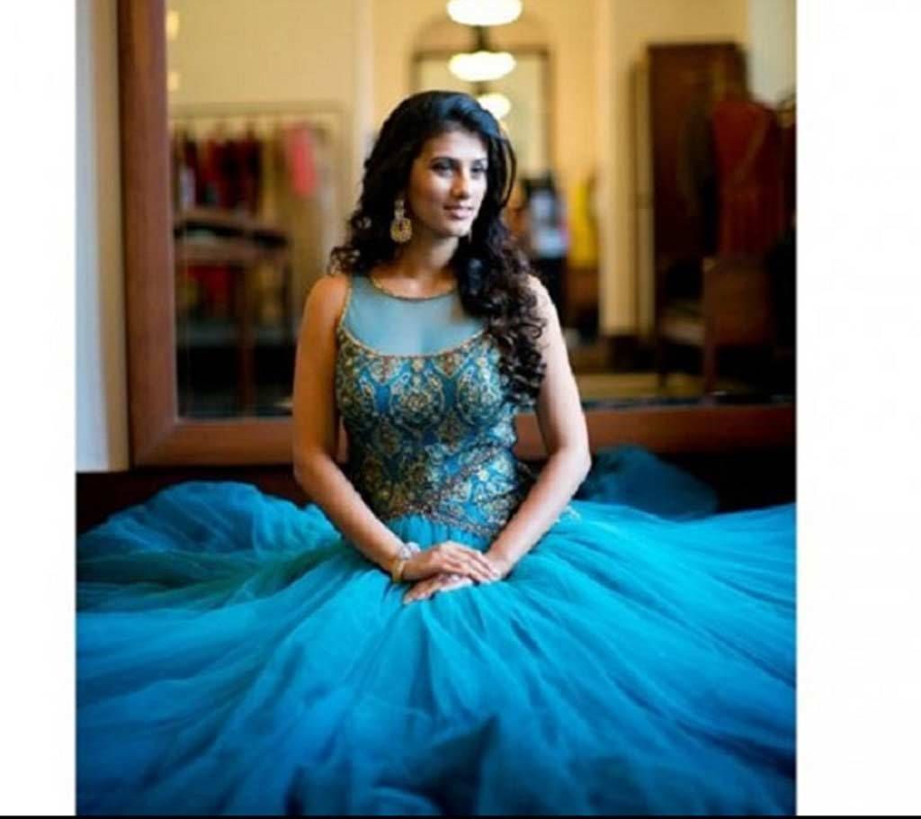 Baby Doll Frock Style Bridal Dress