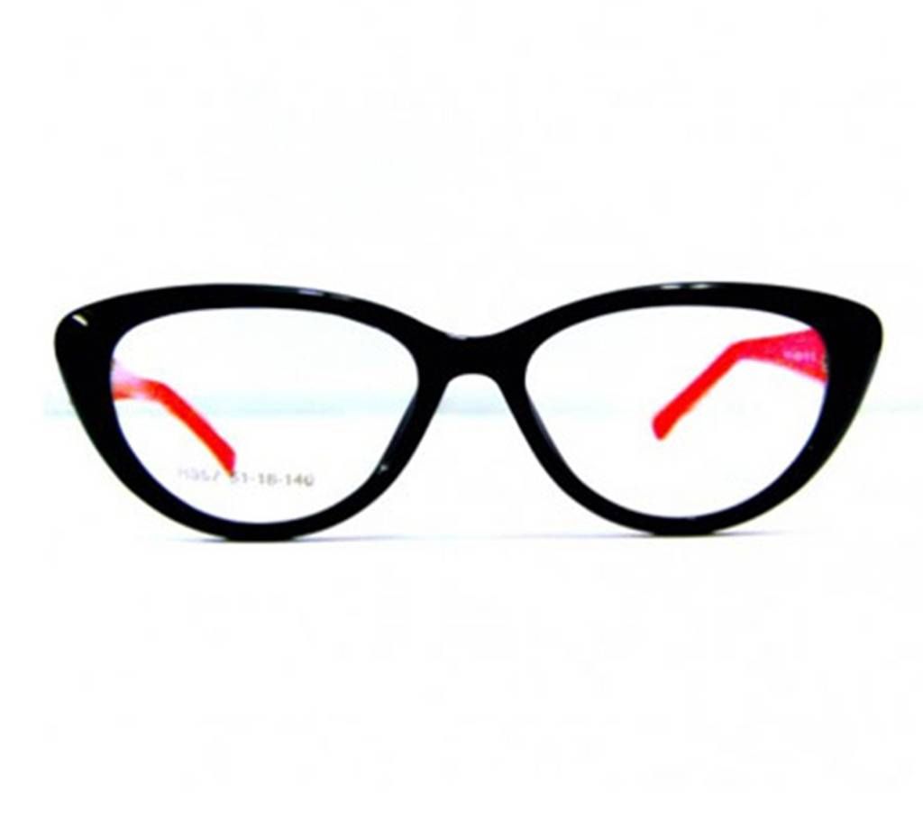 Black-Red Eye Frame