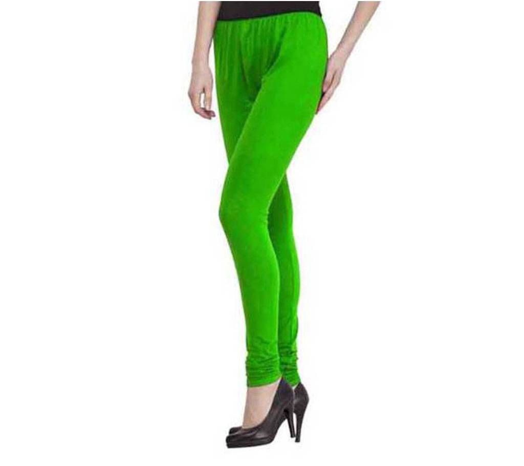 China Linen Leggings - Green