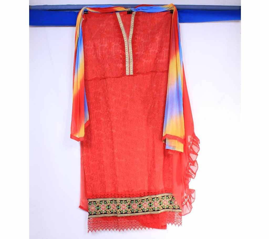Unstitched Indian Georgette Kameez
