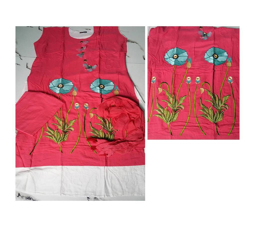 Lilen Heavy Embroidery Salwar Kameez