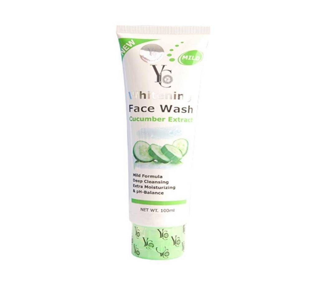YC Whitening Face Wash Cucumber Extract 100ml (Thailand)