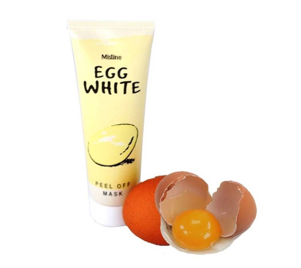 Mistine Egg White Peel Off Facial Mask - 85ml - Korea