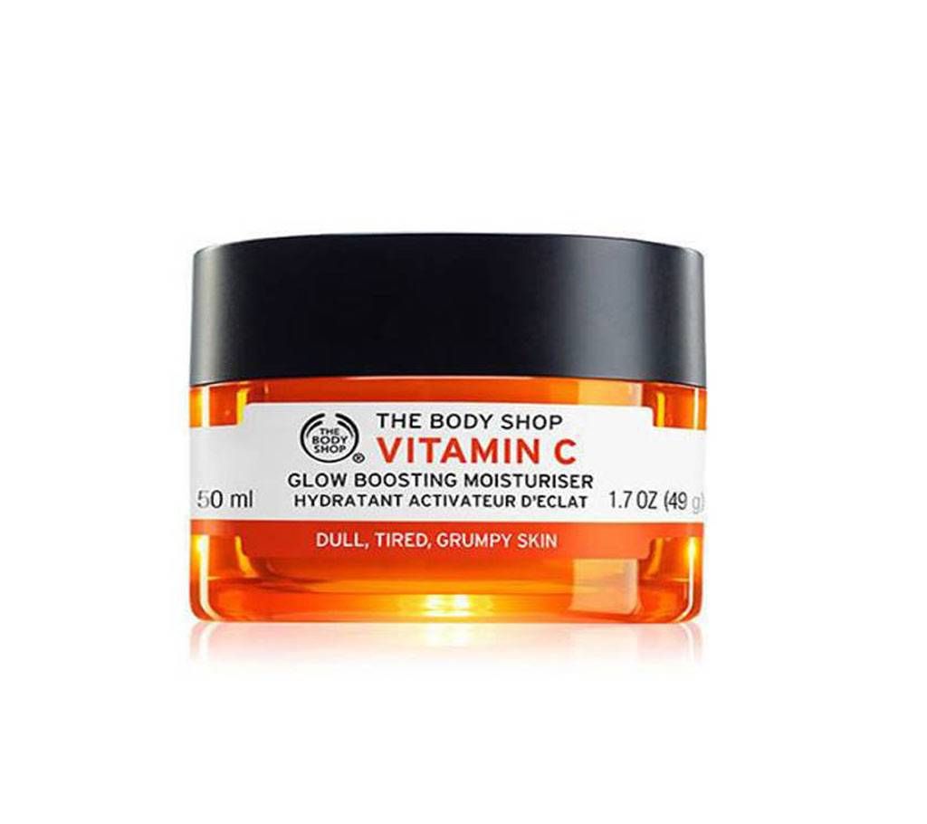 The Body Shop Skin Moisturizer Gel Cream Vitamin C Glow Boosting 50m - UK 