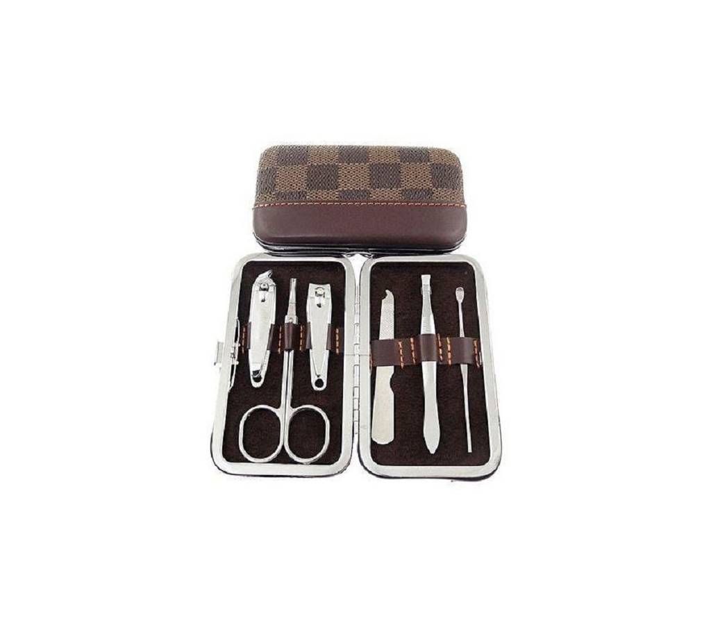 6 in 1 Manicure Set - Silver