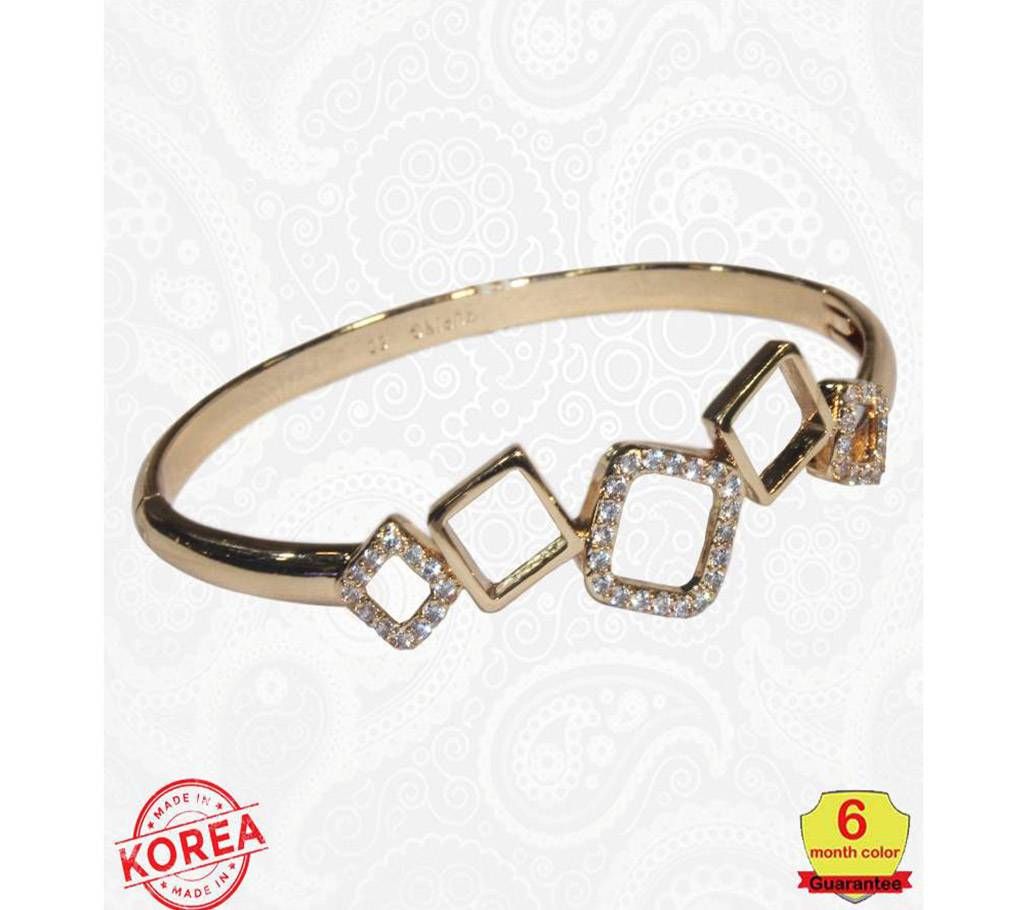 Gold Plated Stone Setting Ladies Bracelet 16