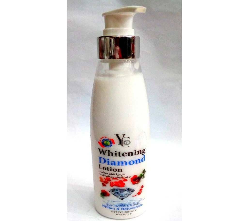 Yc whitening diamond lotion 205 ml  Thailand