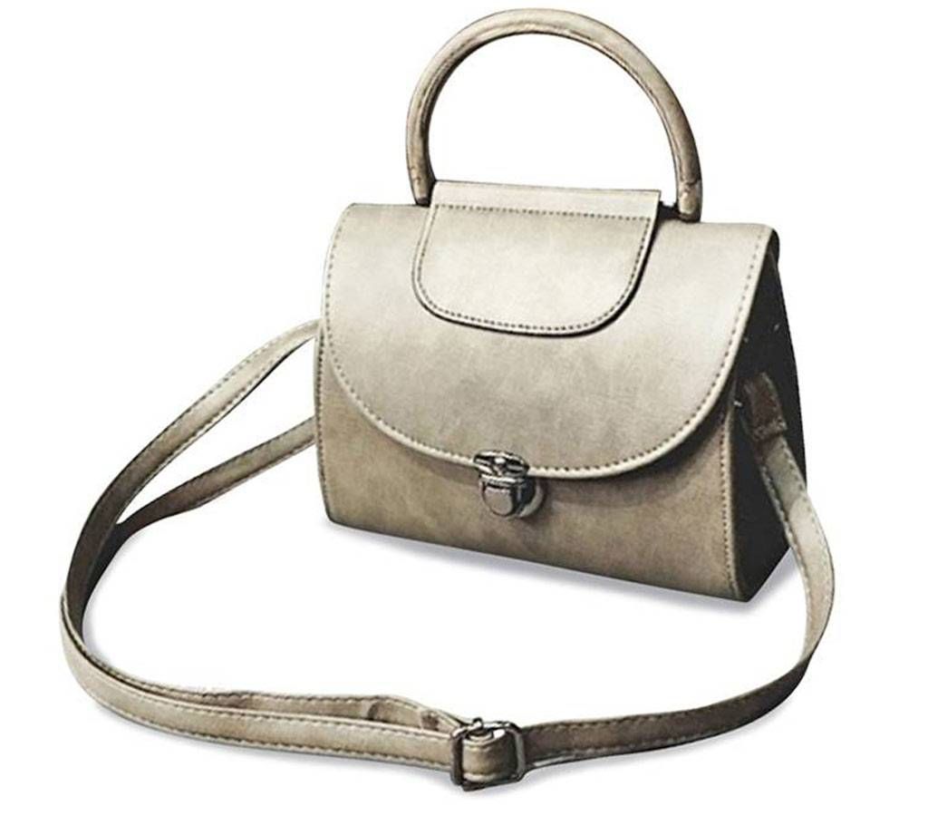 Ladies Hand Bag (Light Gray Color)