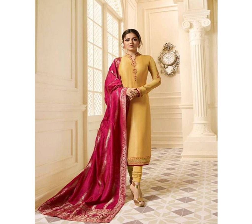 Semi Stitched Indian Georgette Salwar Kameez