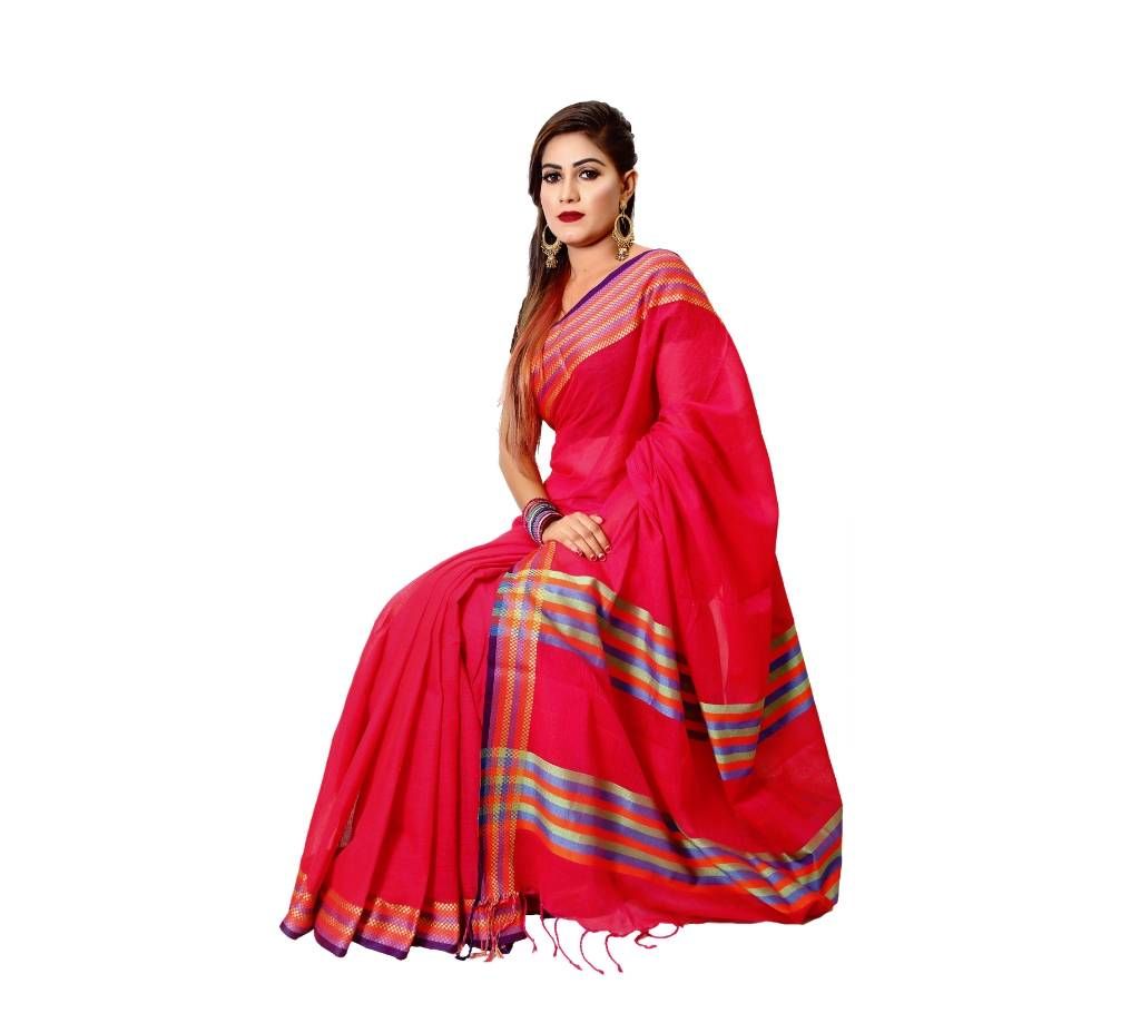 Coton Saree 12 Hat Without Blouse