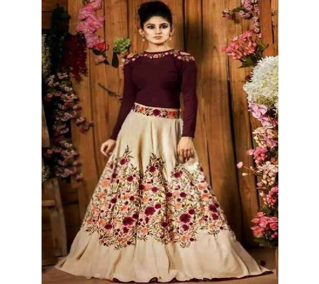 Indian Soft Gorgeous Embroidery Dress (Copy)