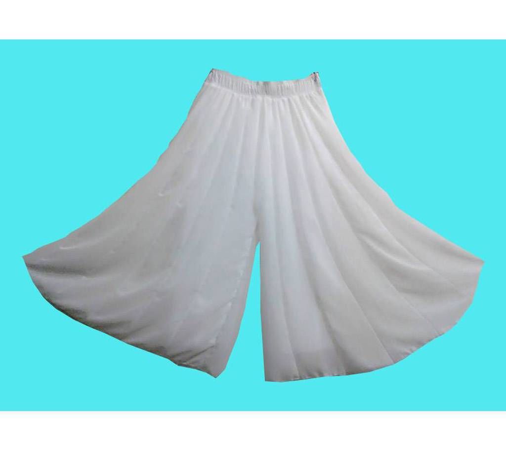 Extra Wide Georgette Palazzo