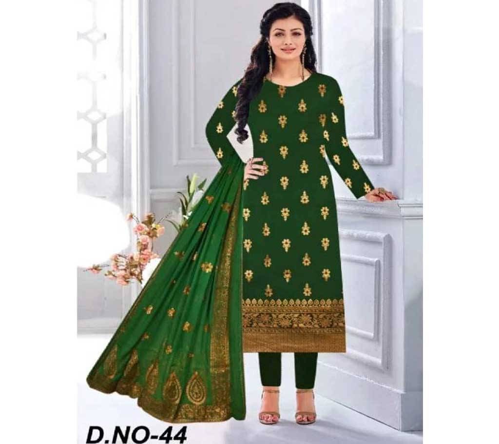 Un-stitched Rajdhani Voyel Cotton Skin print Salwar kameez St block-935 - Copy