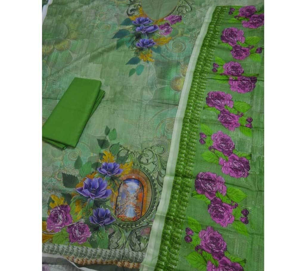 Pakistani Yasir Afzal Digital Lawn Three Piece 