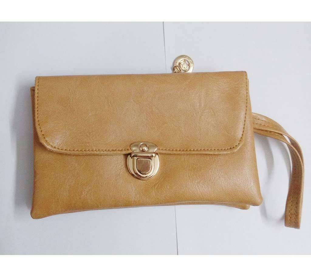 Artificial Leather Womens Hook Clutch