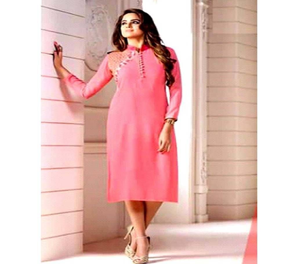 Semi-stitched Georgette Kurti for Women (copy)