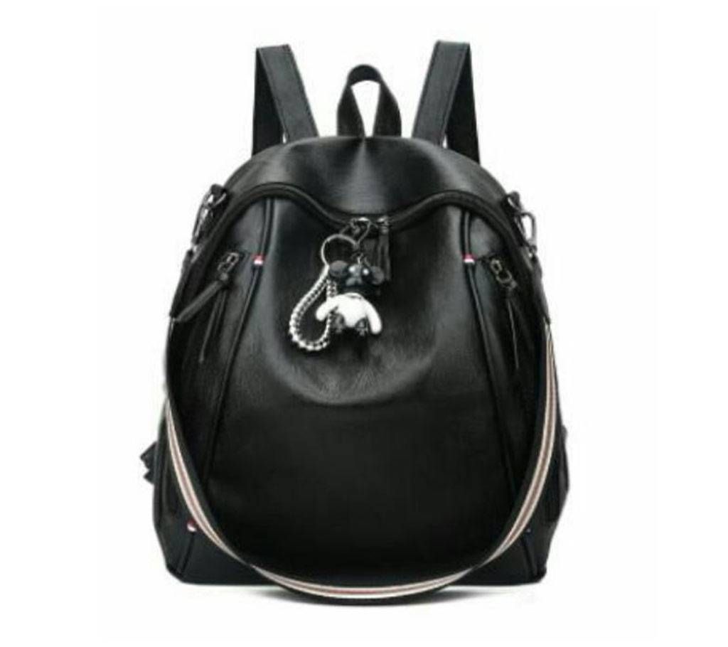 Multi Functional PU Leather Women Backpack