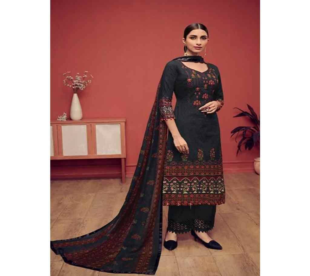 House of Lawn Nazm - 1001 - Black - NON