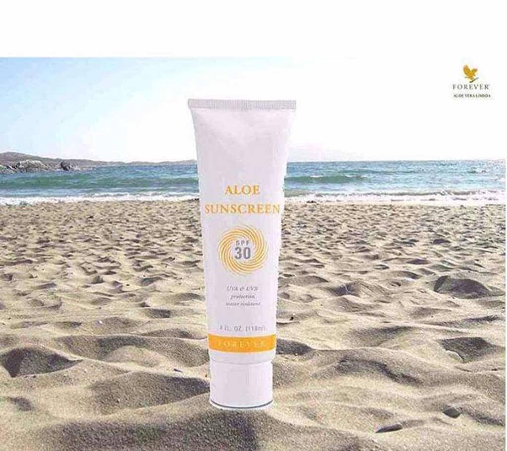 Forever Aloe sunscreen- 118 ml 