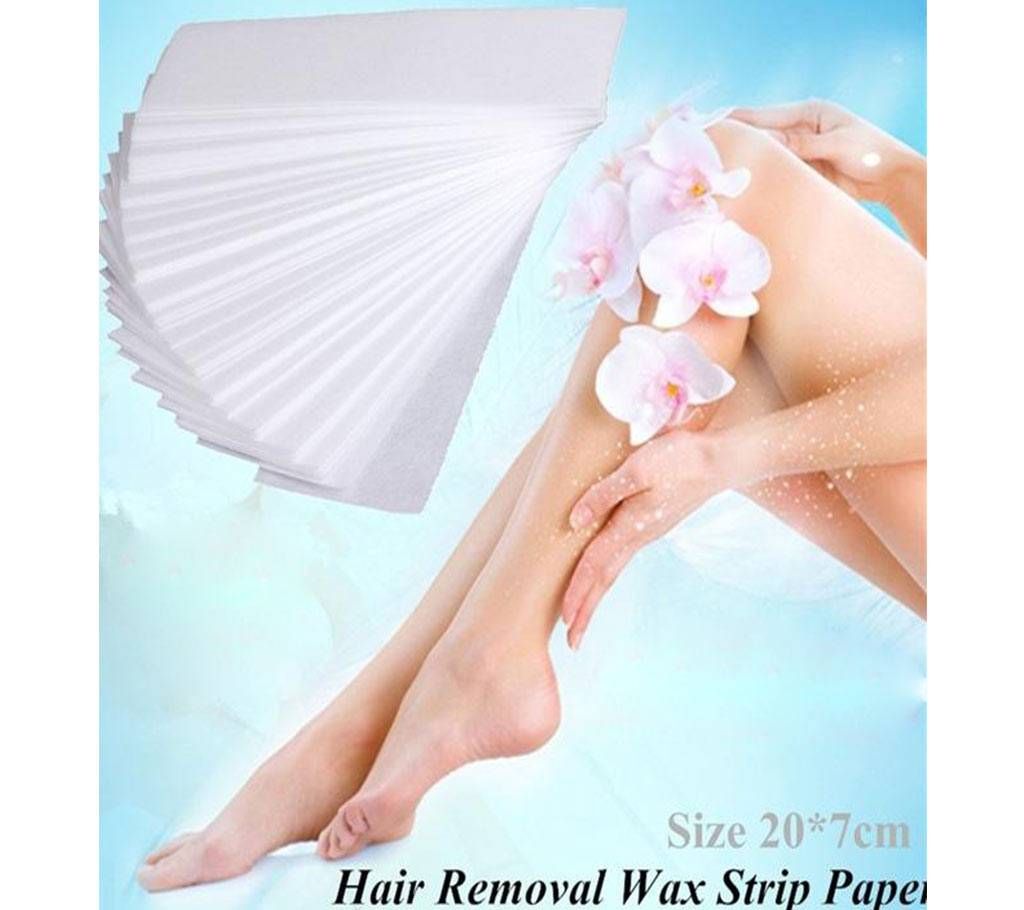 Hair Remove Wax Paper 100pcs Korea