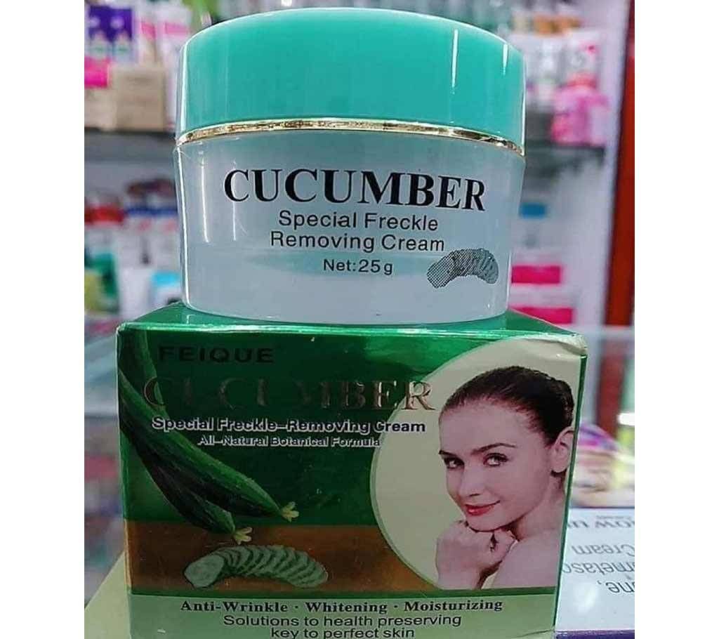 FEIQUE CUCUMBER Special Freckle-Removing Cream-25 gm-Thailand