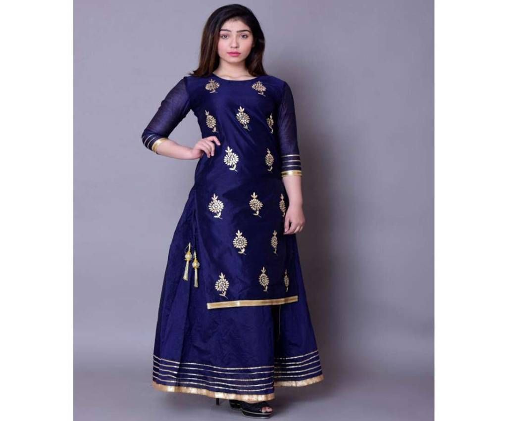 Unstitcheed Cotton Two Piece 