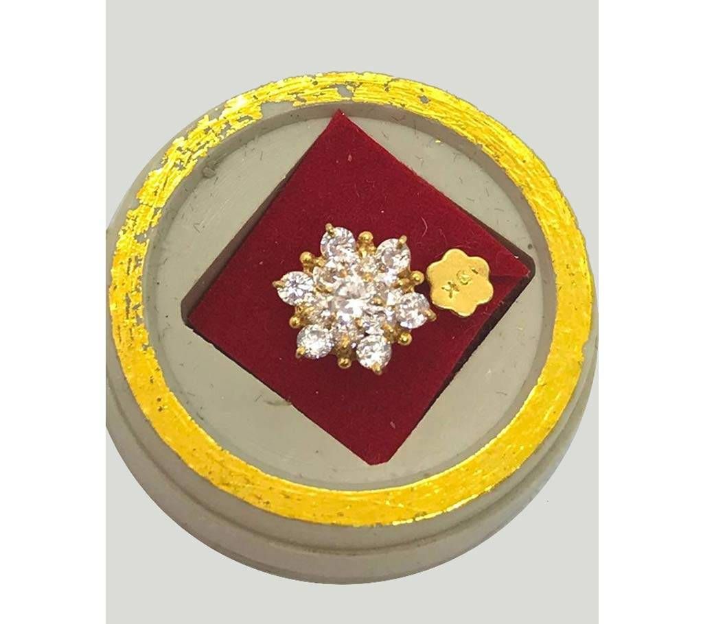 18k Gold Nose Pin-Flower