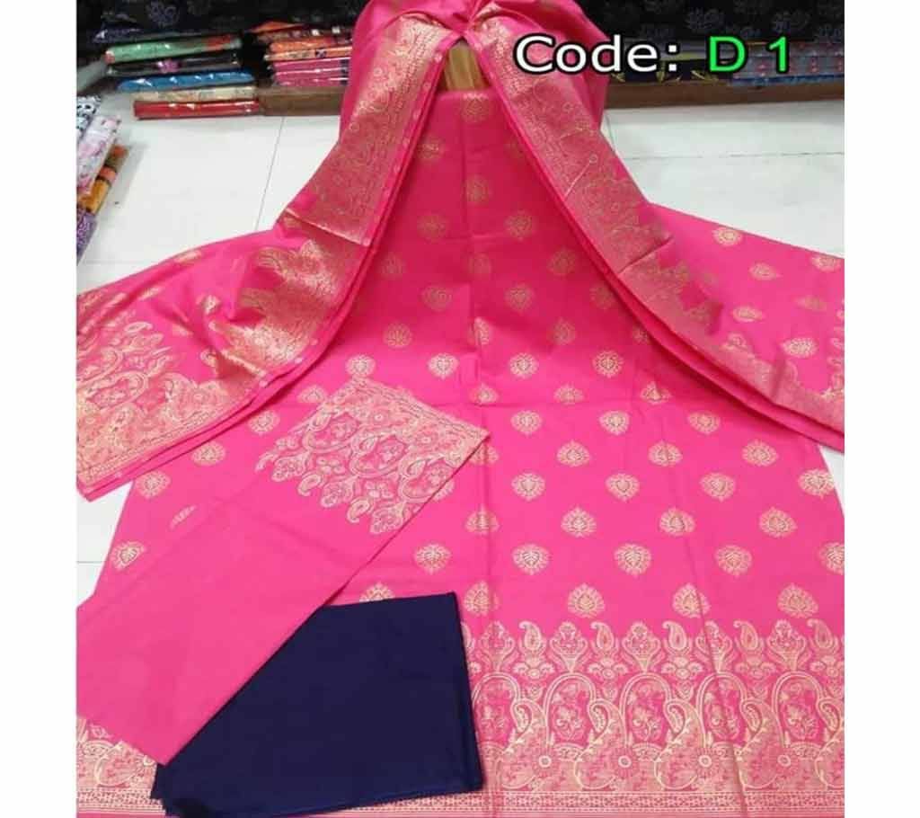 Katan Skin Print Cotton Shalwer Kameez for Women-20