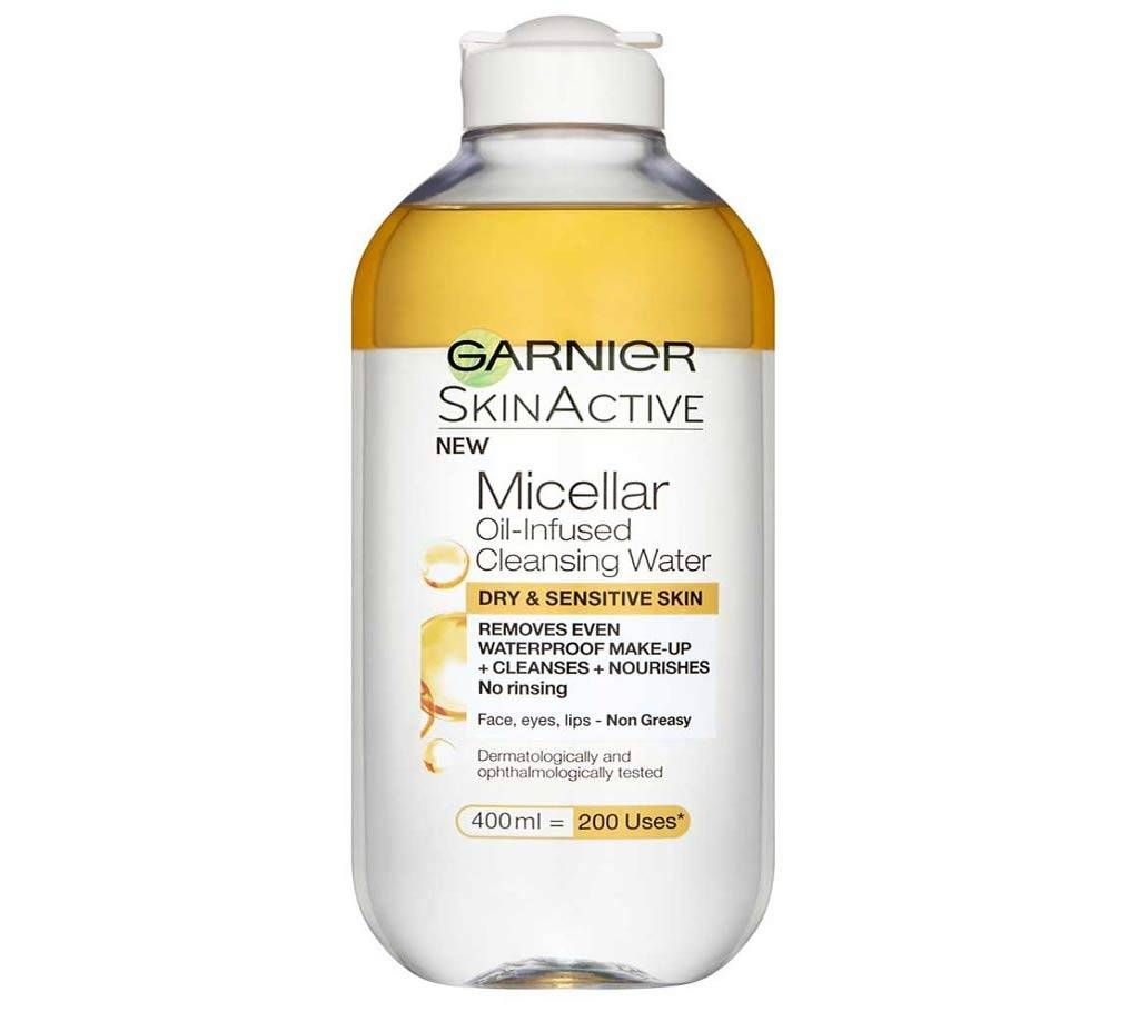 Garnier -Skin Naturals Micellar Oil Infused Water  400ml-UK