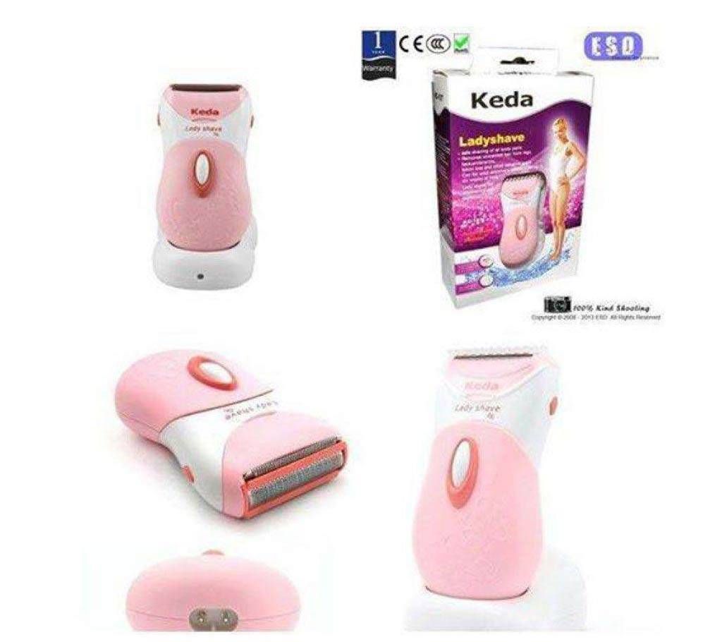 Rechargeable electric lady shaver