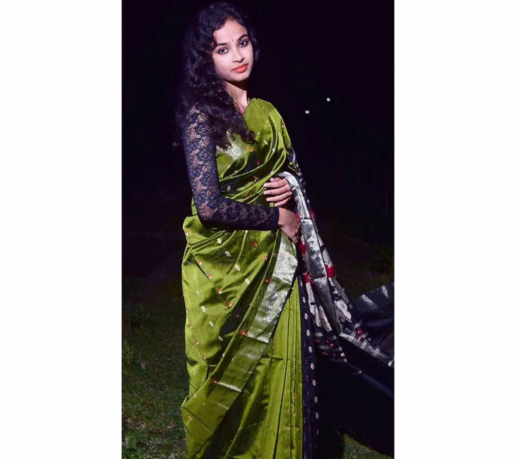 Green katan sharee 