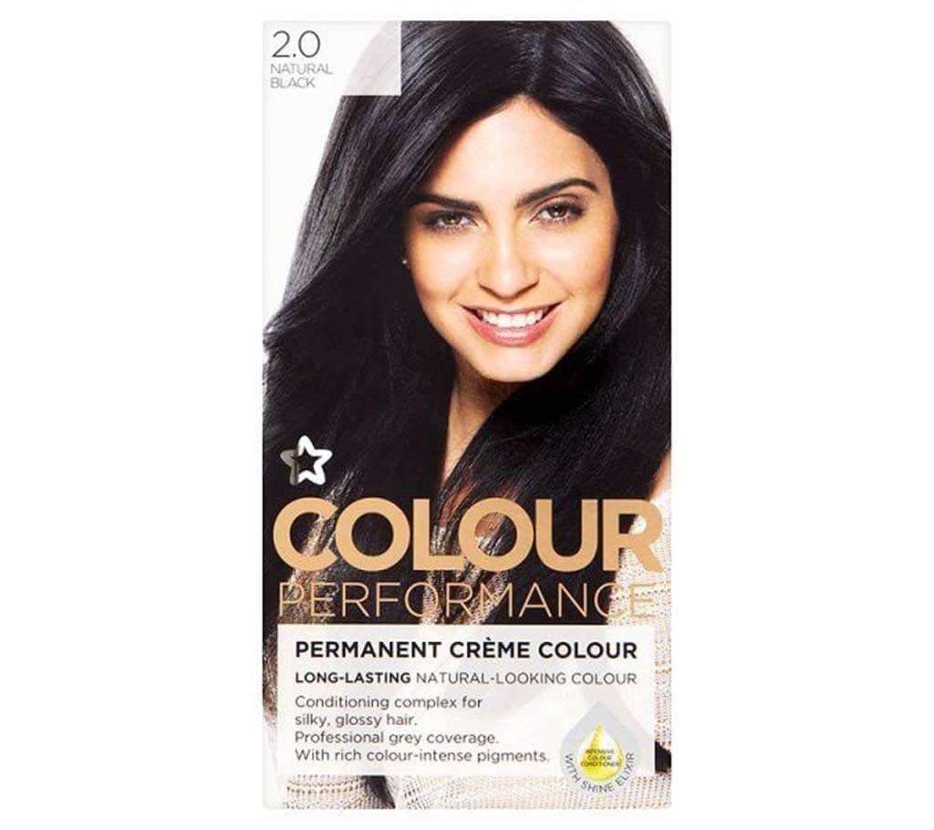 Superdrug Performance Natural Black Hair Color