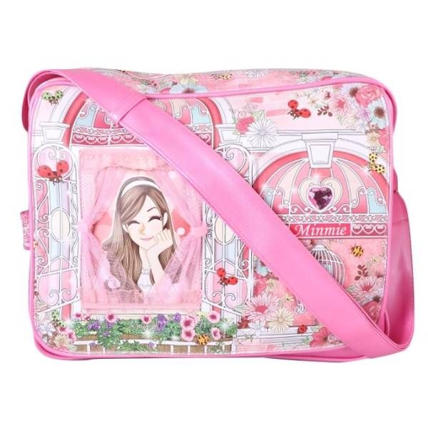 Deep Pink Thai Rackdin Side Bag For Women