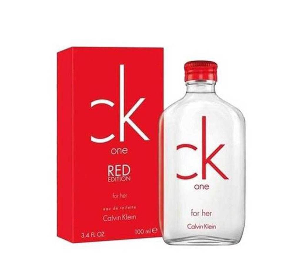 CK One Red Edition Perfume For Women 100 ml