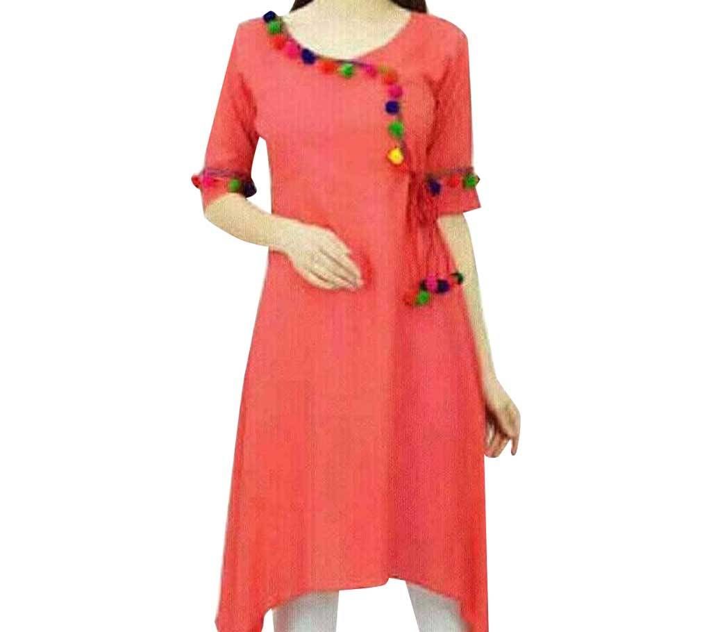 semi stitched Georgette kurti 