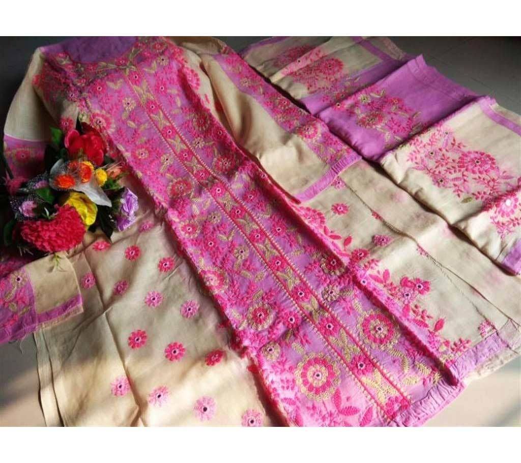 Hand stitched Cotton 3 pieces