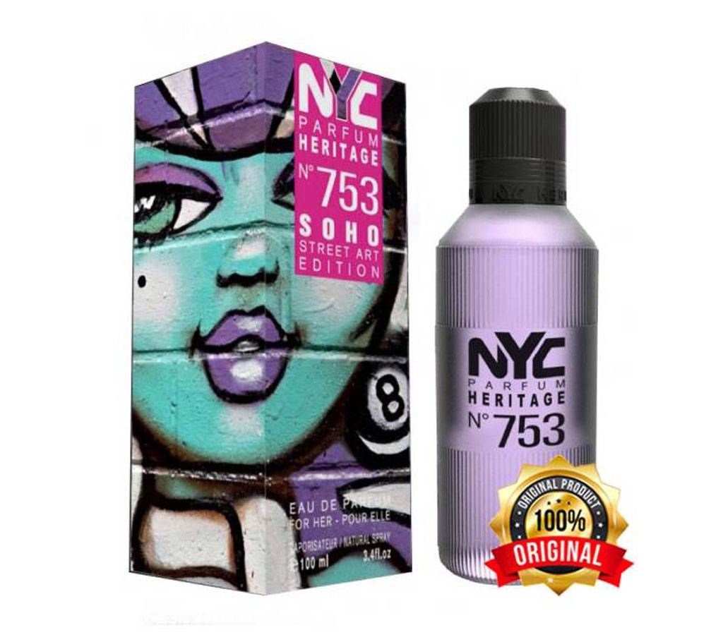 NYC (Made in USA) SOHO ST Art EDP No-753 for WOMEN