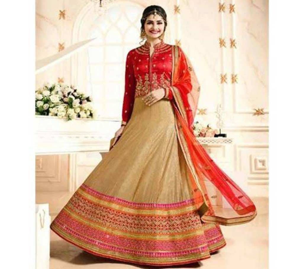 Semi stitched Embroidery Lehenga (Copy)