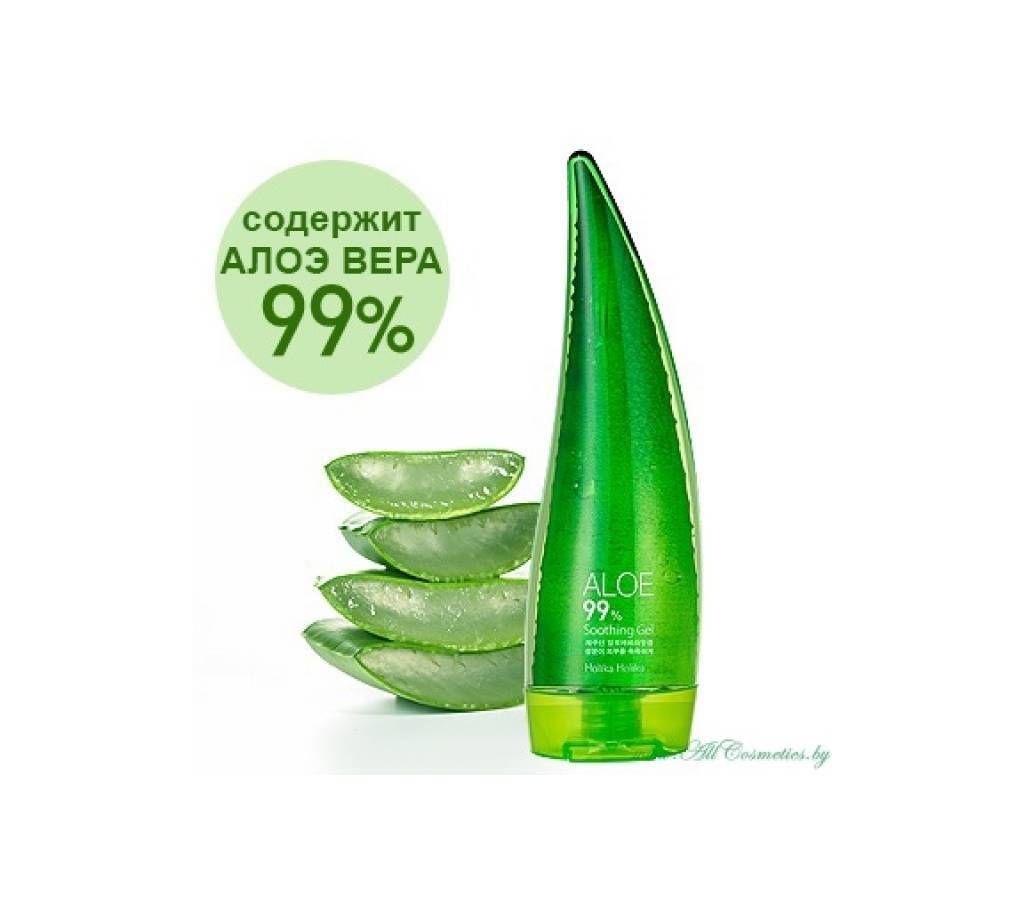 Holika ALOE Moisturizing Face and Body Gel with Aloe extract 99%