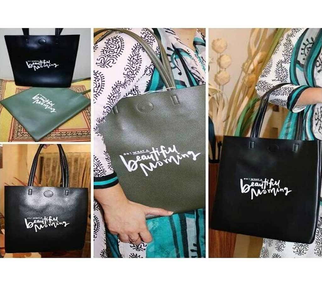 LADIES COLORFUL SHOULDER BAGS