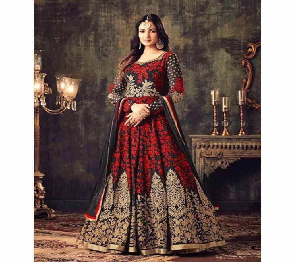 UNSTITCHED Georgette with embroidery work salwar kameez suit  maisha 031 