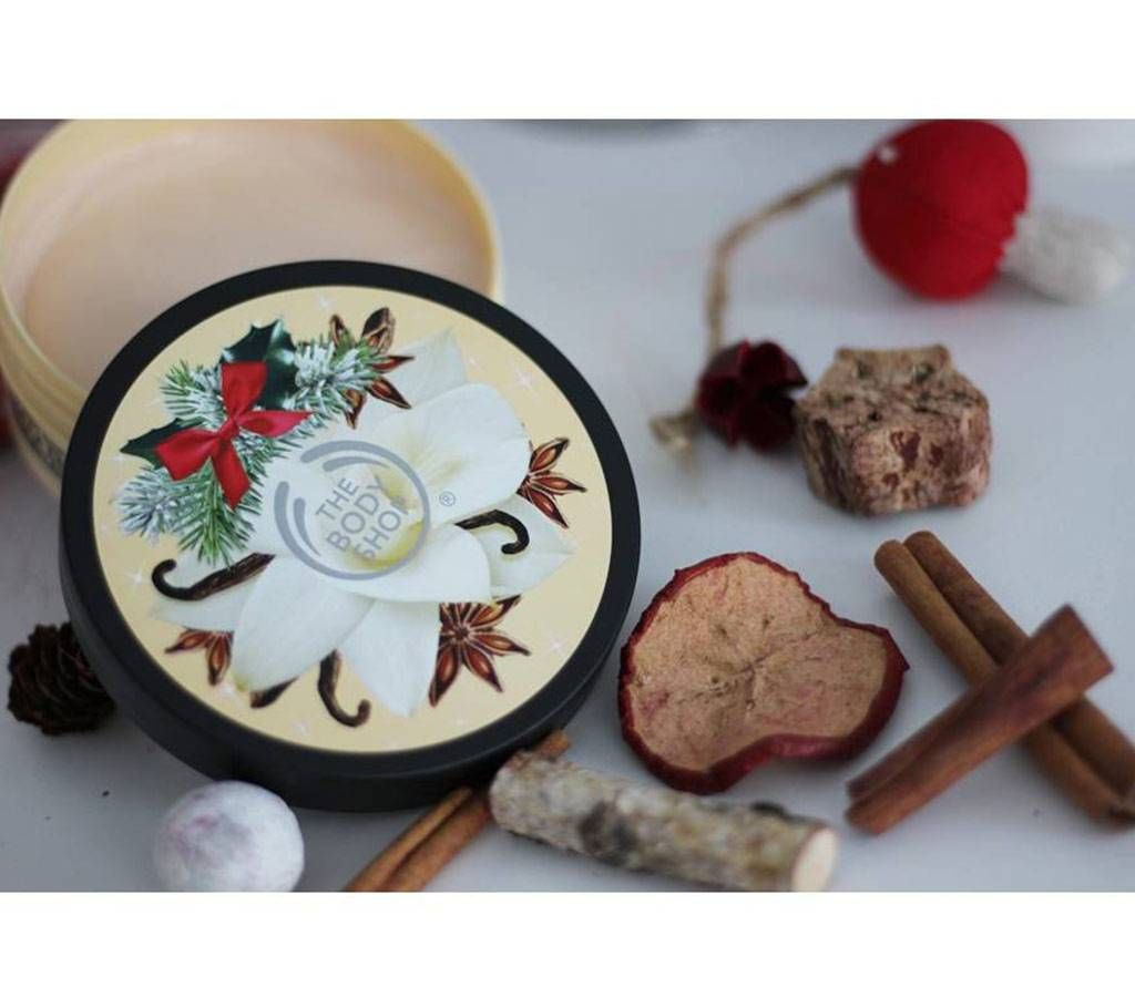 The Body Shop Vanilla Chai Softening Body Butter  (50ml) from UK