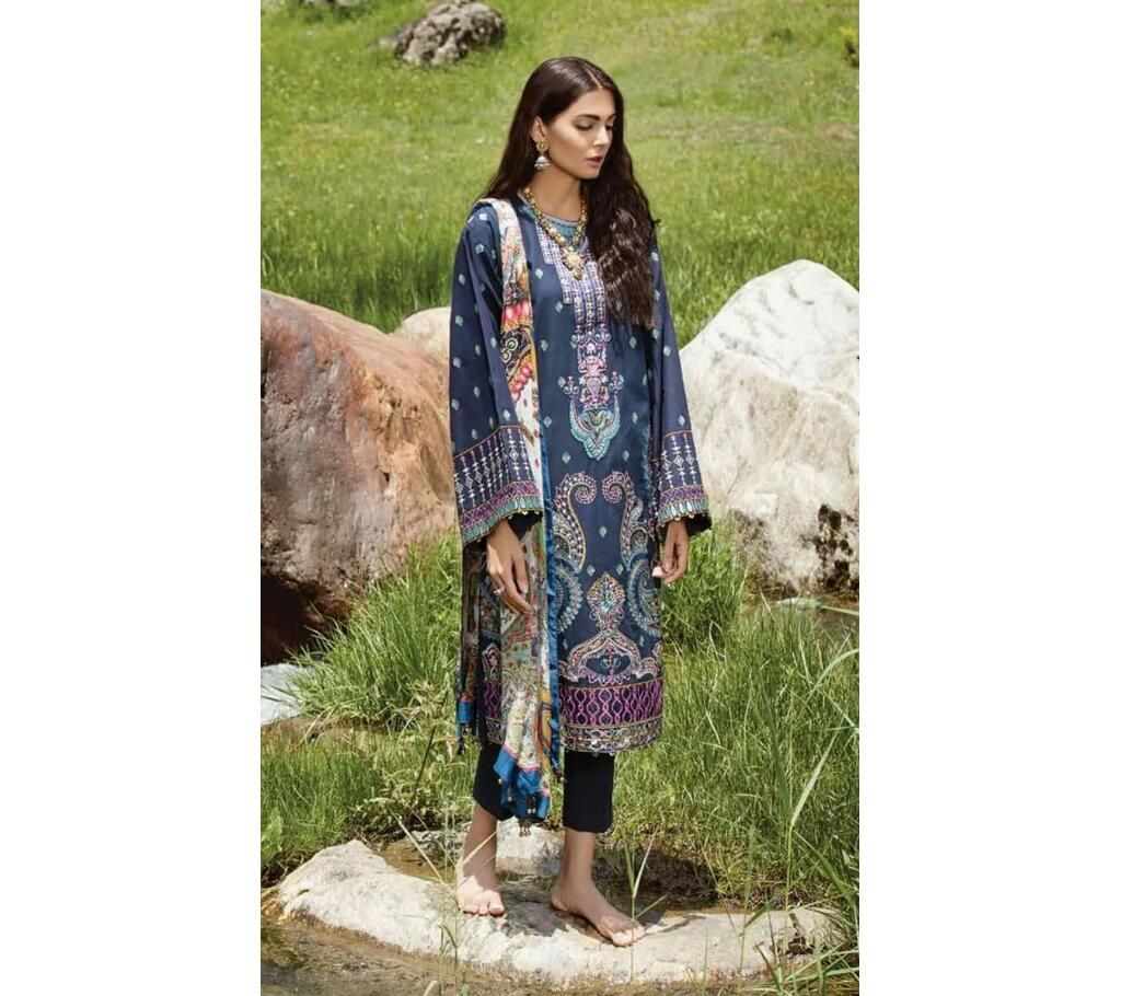 Neelum Unstitched Lawn Salwar Kameez