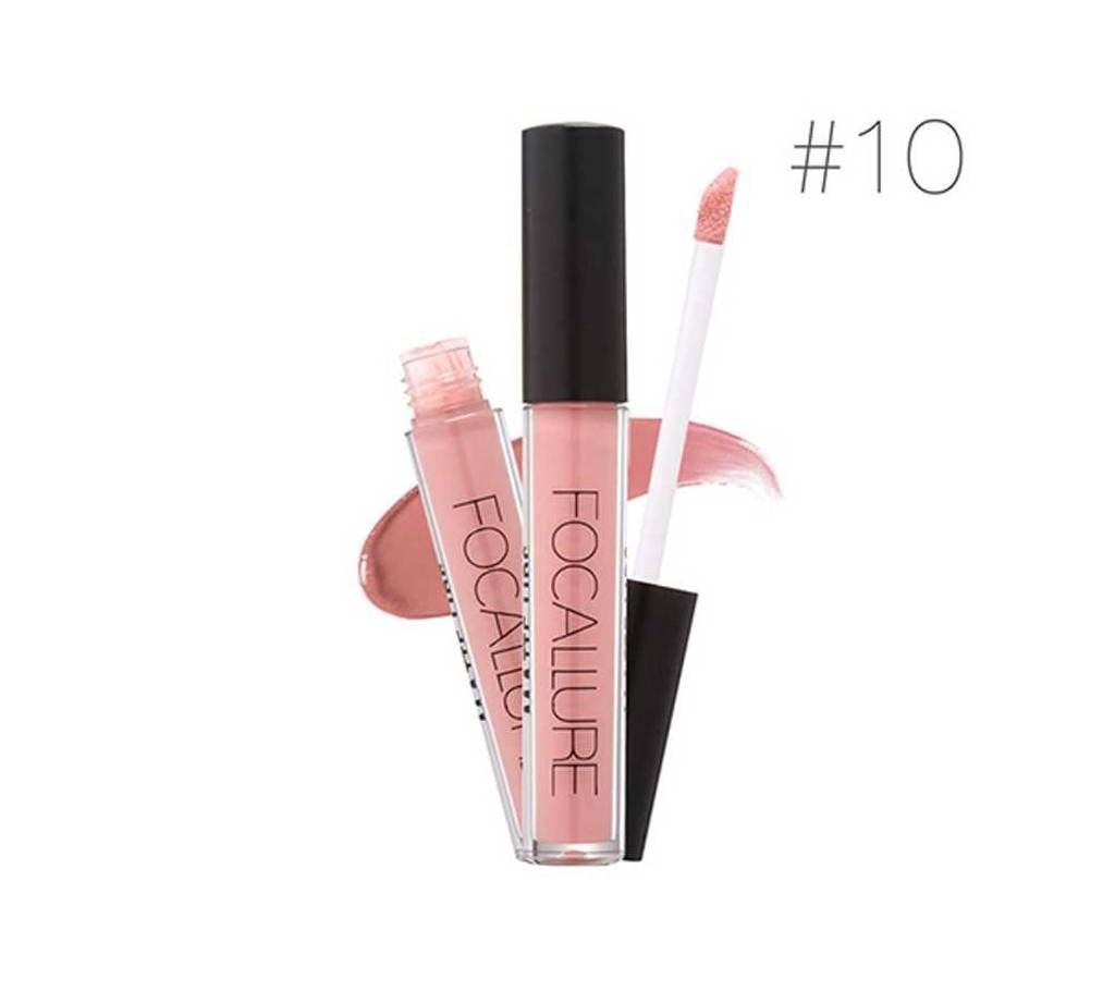 FOCALLURE Matte Liquid Lipstick #10 Ruddy Pink China 