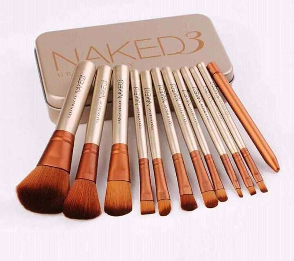 NAKED 3 makeup brush set 12 Pieces China