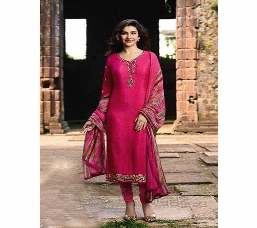 Vinay Fashion Silkina Royal Creap Three Piece Original 